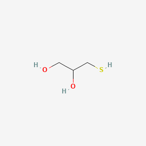 3-Mercaptopropane-1,2-diol chemical structure (CAS 96-27-5)