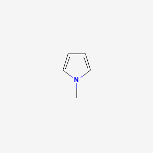 1-Methyl-1H-pyrrole chemical structure (CAS 96-54-8)