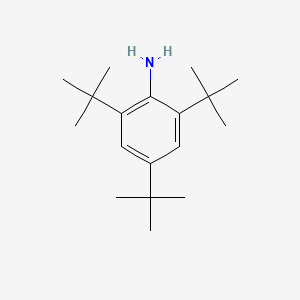 2,4,6-Tri-tert-butylaniline chemical structure (CAS 961-38-6)