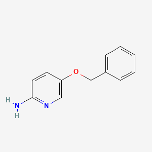 5-(Benzyloxy)pyridin-2-amine chemical structure (CAS 96166-00-6)