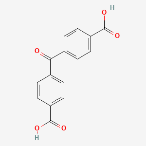 4,4'-Carbonyldibenzoic acid chemical structure (CAS 964-68-1)