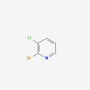 2-Bromo-3-chloropyridine chemical structure (CAS 96424-68-9)