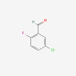 5-Chloro-2-fluorobenzaldehyde chemical structure (CAS 96515-79-6)