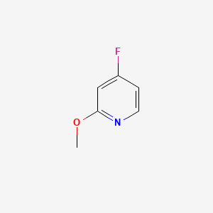 4-Fluoro-2-methoxypyridine chemical structure (CAS 96530-81-3)