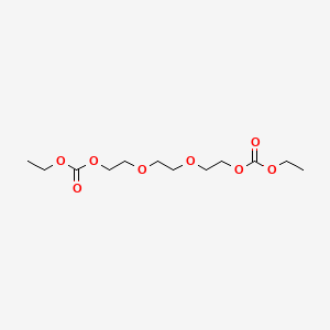 (Ethane-1,2-diylbis(oxy))bis(ethane-2,1-diyl) diethyl bis(carbonate) chemical structure (CAS 96536-97-9)