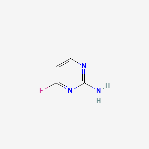 4-Fluoropyrimidin-2-amine chemical structure (CAS 96548-90-2)