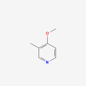 4-Methoxy-3-methylpyridine chemical structure (CAS 96609-78-8)