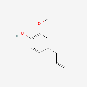 4-Allyl-2-methoxyphenol chemical structure (CAS 97-53-0)