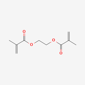 Ethane-1,2-diyl bis(2-methylacrylate) chemical structure (CAS 97-90-5)