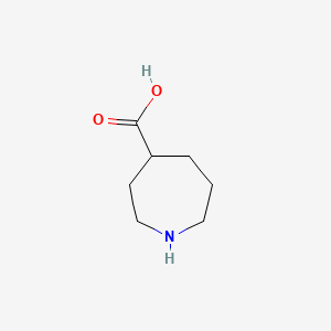 Azepane-4-carboxylic acid chemical structure (CAS 97164-96-0)