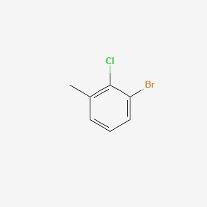 1-Bromo-2-chloro-3-methylbenzene chemical structure (CAS 97329-43-6)