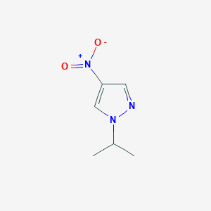 1-Isopropyl-4-nitro-1H-pyrazole chemical structure (CAS 97421-21-1)