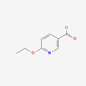 6-Ethoxynicotinaldehyde chemical structure (CAS 97455-61-3)