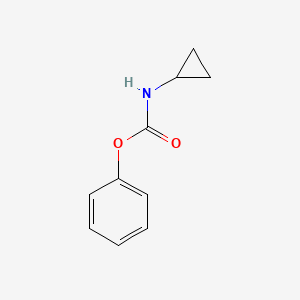Phenyl cyclopropylcarbamate chemical structure (CAS 97480-55-2)