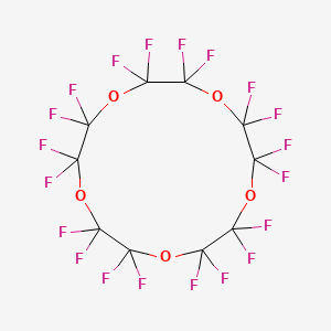 Icosafluoro-15-crown 5-Ether chemical structure (CAS 97571-69-2)