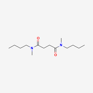 N1,N4-Dibutyl-N1,N4-dimethylsuccinamide chemical structure (CAS 97856-78-5)