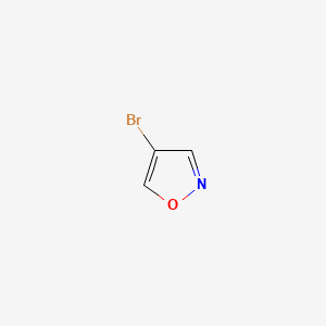 4-Bromoisoxazole chemical structure (CAS 97925-43-4)