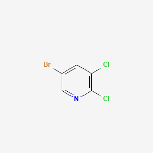 5-Bromo-2,3-dichloropyridine chemical structure (CAS 97966-00-2)