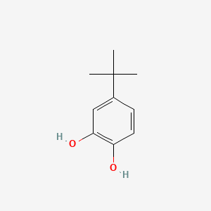 4-(tert-Butyl)benzene-1,2-diol chemical structure (CAS 98-29-3)