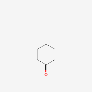 4-tert-Butylcyclohexanone chemical structure (CAS 98-53-3)