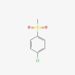 4-Chlorophenyl Methyl Sulfone chemical structure (CAS 98-57-7)
