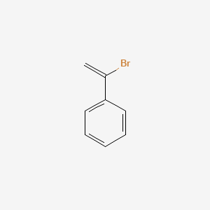α-Bromostyrene chemical structure (CAS 98-81-7)