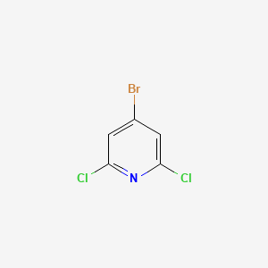 4-Bromo-2,6-dichloropyridine chemical structure (CAS 98027-80-6)
