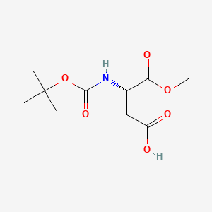 Boc-Asp-OMe chemical structure (CAS 98045-03-5)