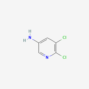 3-Amino-5,6-dichloropyridine chemical structure (CAS 98121-41-6)