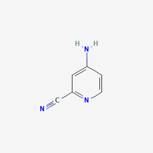 4-Aminopicolinonitrile chemical structure (CAS 98139-15-2)