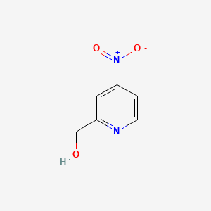 2-(Hydroxymethyl)-4-nitropyridine chemical structure (CAS 98197-88-7)