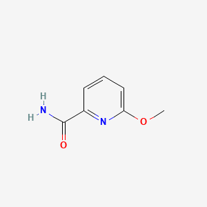6-Methoxypicolinamide chemical structure (CAS 98276-69-8)