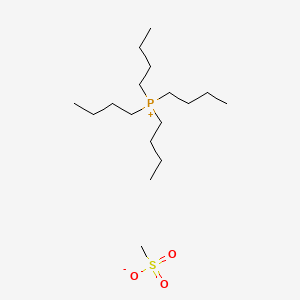 Tetrabutylphosphonium methanesulfonate chemical structure (CAS 98342-59-7)