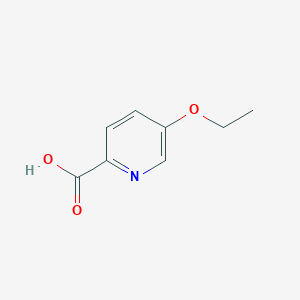 5-Ethoxypicolinic acid chemical structure (CAS 98353-08-3)