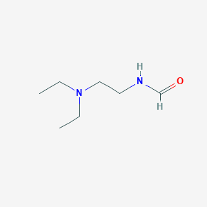 N-(2-(Diethylamino)ethyl)formamide chemical structure (CAS 98433-12-6)