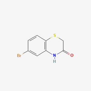 6-Bromo-2H-benzo[b][1,4]thiazin-3(4H)-one chemical structure (CAS 98434-22-1)