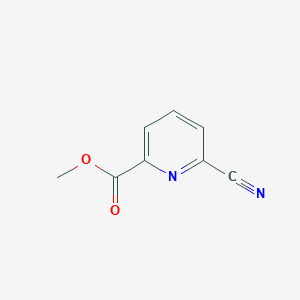 Methyl 6-cyanopicolinate chemical structure (CAS 98436-83-0)