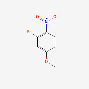 2-Bromo-4-methoxy-1-nitrobenzene chemical structure (CAS 98447-30-4)