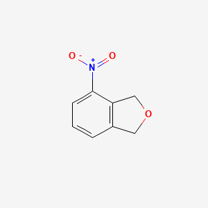 4-Nitro-1,3-dihydroisobenzofuran chemical structure (CAS 98475-08-2)