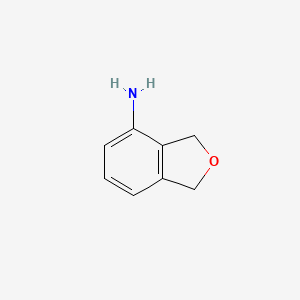4-Amino-1,3-dihydroisobenzofuran chemical structure (CAS 98475-10-6)