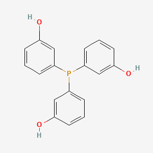 3,3',3''-Phosphanetriyltriphenol chemical structure (CAS 98511-64-9)
