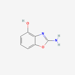 4-Hydroxy-2-aminobenzoxazol chemical structure (CAS 98549-92-9)