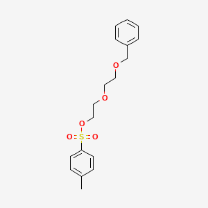 2-(2-(Benzyloxy)ethoxy)ethyl 4-methylbenzenesulfonate chemical structure (CAS 98627-22-6)