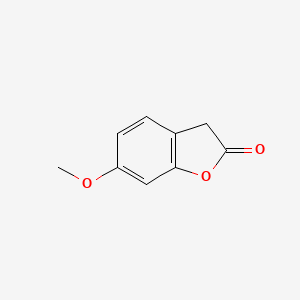 6-Methoxybenzofuran-2(3H)-one chemical structure (CAS 98879-99-3)