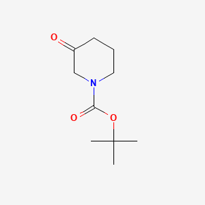 1-Boc-3-Piperidinone chemical structure (CAS 98977-36-7)