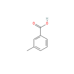 3-Methylbenzoic acid(Flakes or Chunks or Granular) chemical structure (CAS 99-04-7)