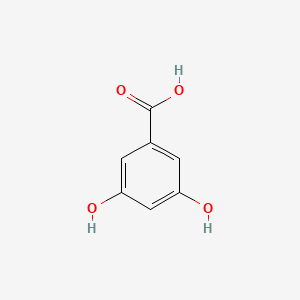 3,5-Dihydroxybenzoic acid chemical structure (CAS 99-10-5)