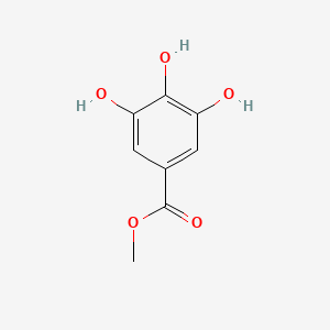 Methyl 3,4,5-trihydroxybenzoate chemical structure (CAS 99-24-1)