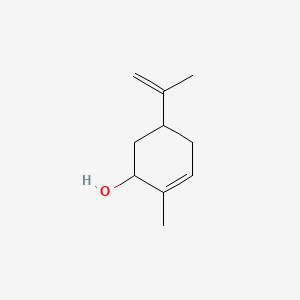 2-Methyl-5-(prop-1-en-2-yl)cyclohex-2-enol chemical structure (CAS 99-48-9)