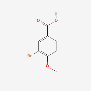 3-Bromo-4-methoxybenzoic acid chemical structure (CAS 99-58-1)